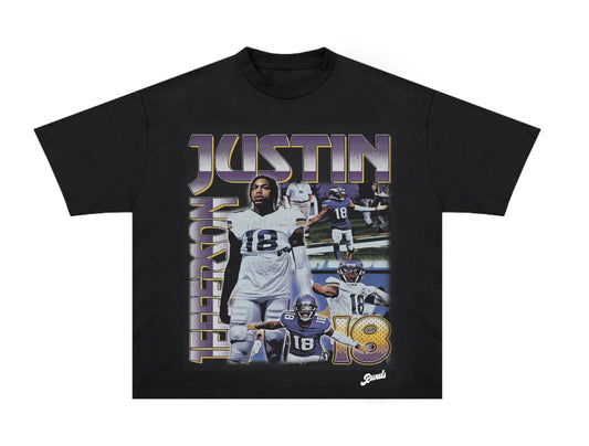 Justin Jefferson Vikings Graphic T Shirt