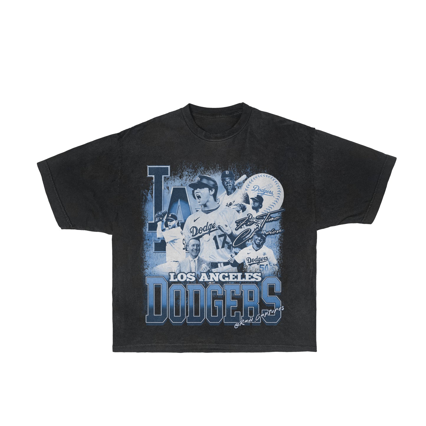 World Series Dodgers T-shirt RawXCaptures