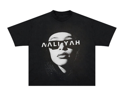 Big Face Aaliyah Graphic T Shirt