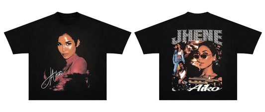 Jhene Aiko Duo Sided Graphic T Shirt