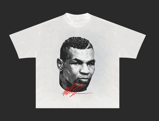 Big Face Iron Mike Tyson Graphic T Shirt