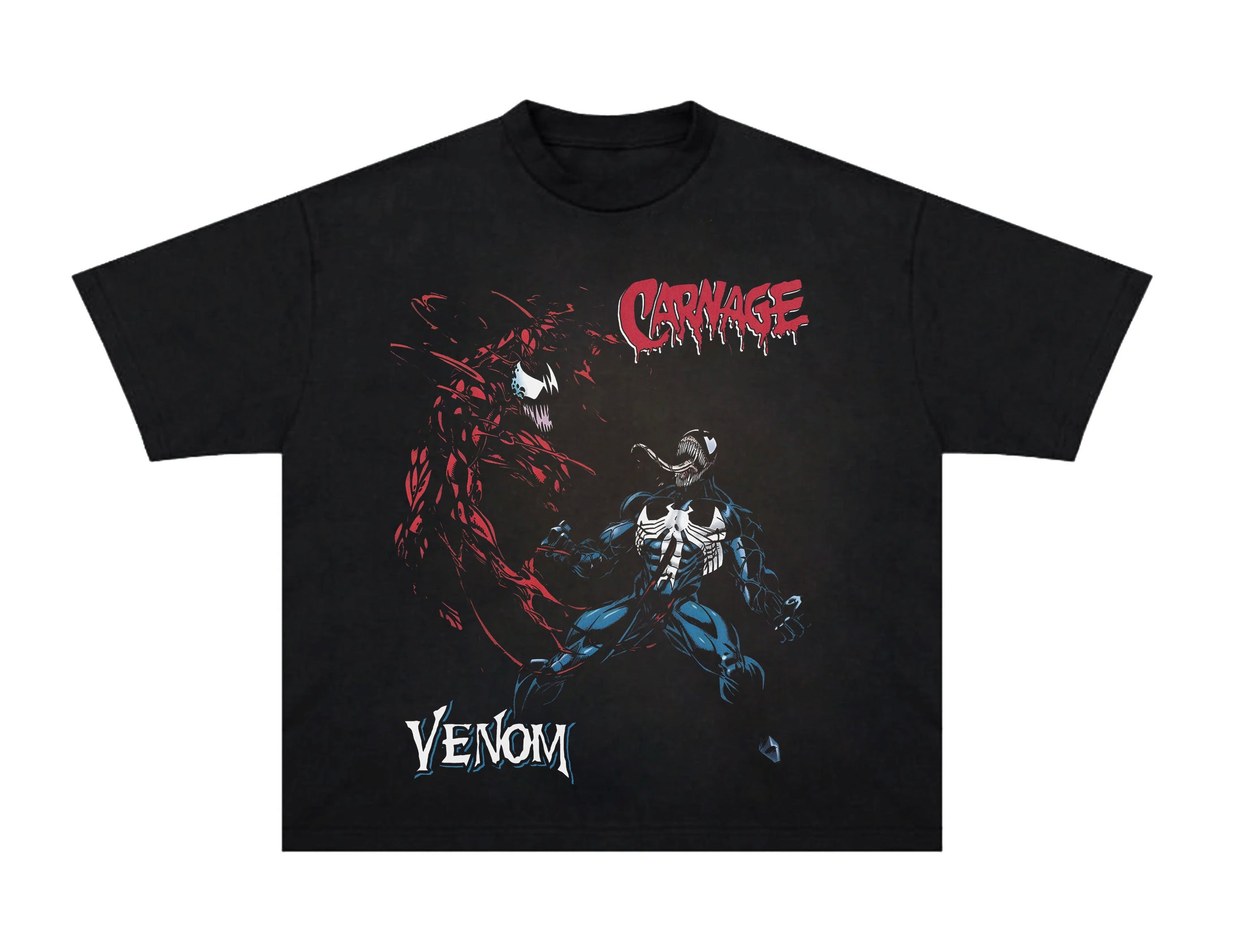 Venom Vs Carnage Graphic T Shirt