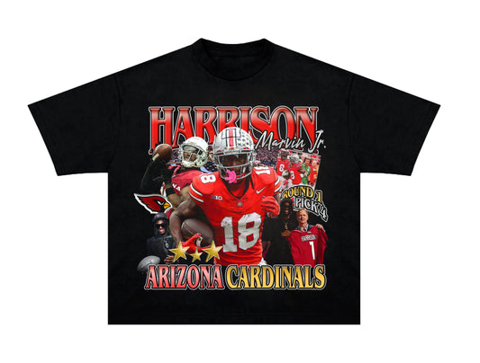 Marvin Harrison Jr Graphic t Shirt