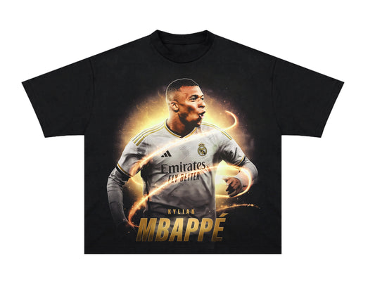 Mbappe Real Madrid Graphic T Shirt